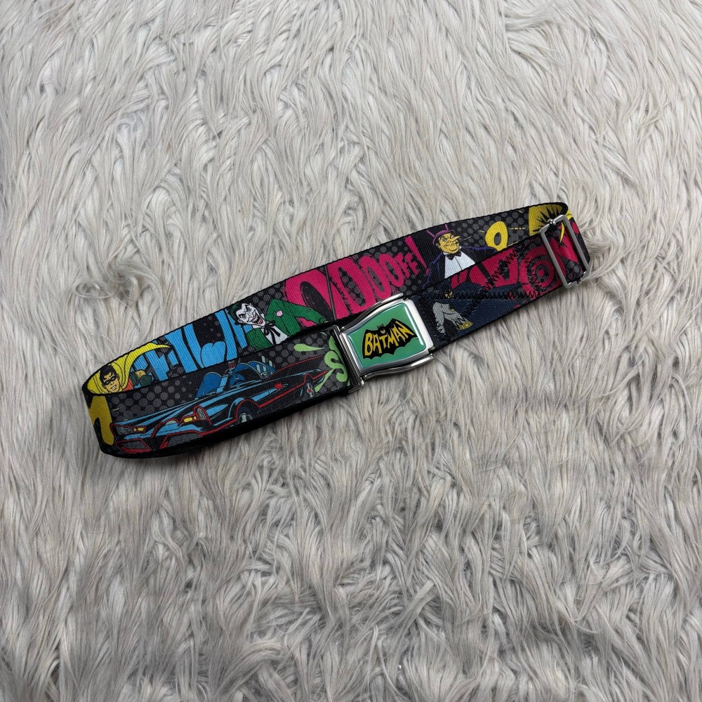 Crosscheck Flight Belts Retro Classic Batman Comic Book Dopamine Novelty